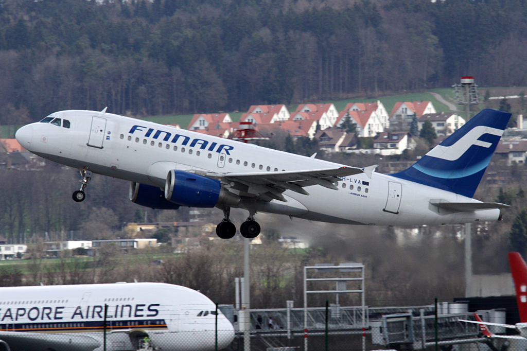 Finnair, OH-LVA, Airbus, A319-112, 05.04.2010, ZRH, Zuerich, Switzerland


