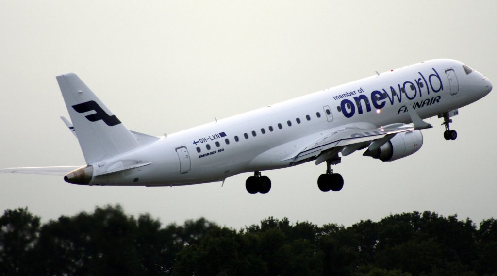 Finnair,OH-LKN,Embraer ERJ-190-100LR,18.08.2011,HAM-EDDH,Hamburg,Germany (One World)  