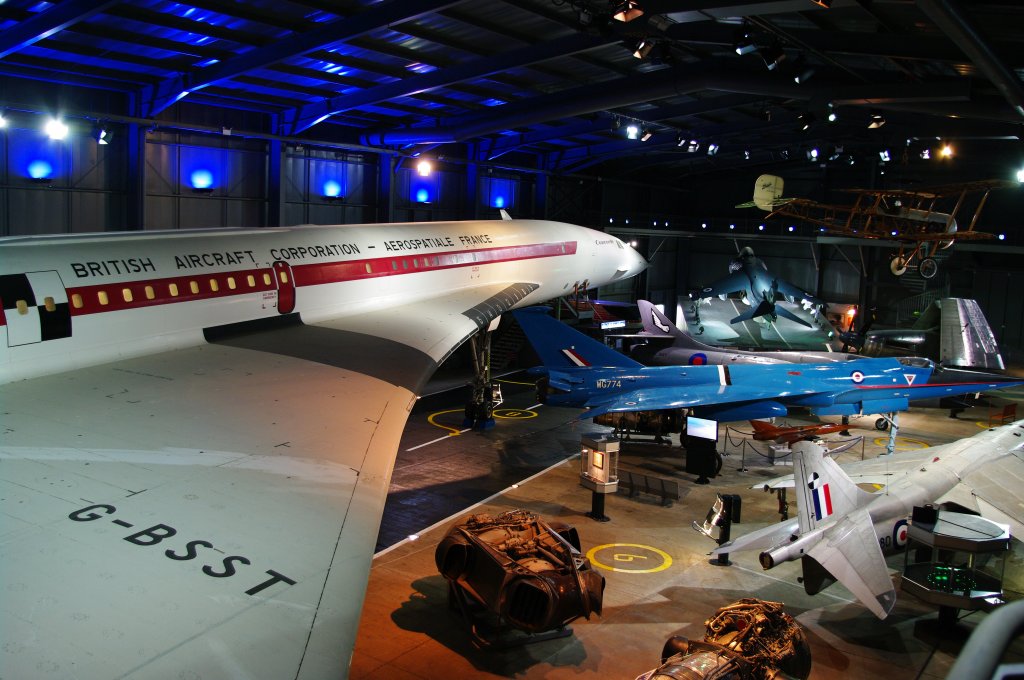 Fleet Air Arm Museum, Yeovilton Sommerset, Concorde (28.09.2009)