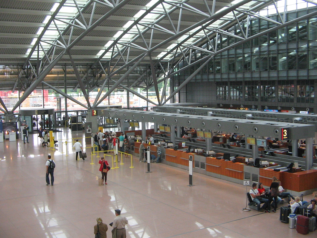 Flughafen Hamburg (EDDH, HAM) 
Terminal 1
11.08.08