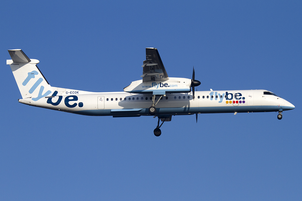 Flybe, G-ECOK, Bombardier, Dash-8-402Q, 17.02.2011, FRA, Frankfurt, Germany


