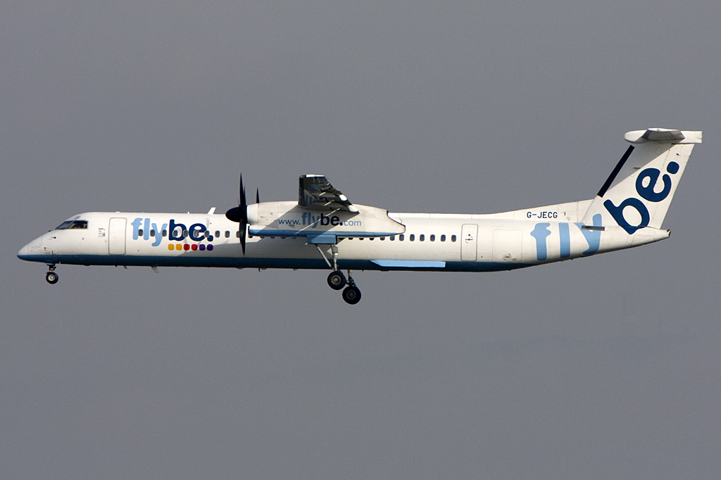 Flybe, G-JECG, Bombardier, Dash 8-Q402, 02.04.2010, FRA, Frankfurt, Germany 


