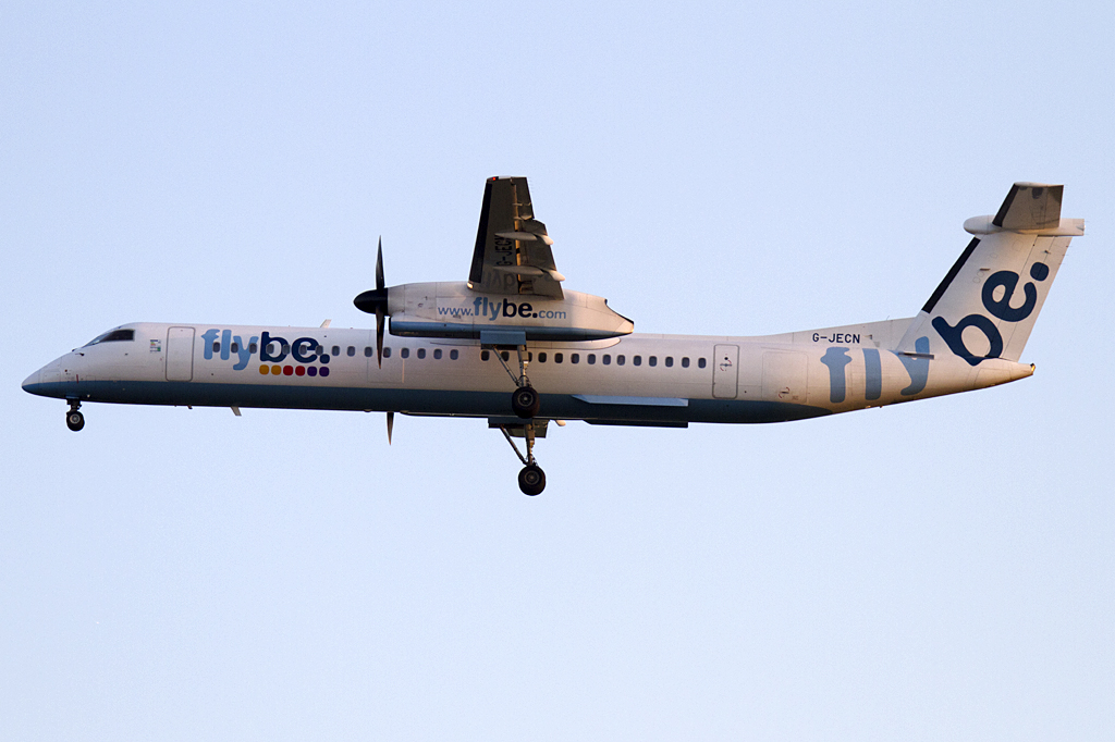 Flybe, G-JECN, Bombardier, Dash-8-Q402, 14.10.2010, FRA, Frankfurt, Germany 




