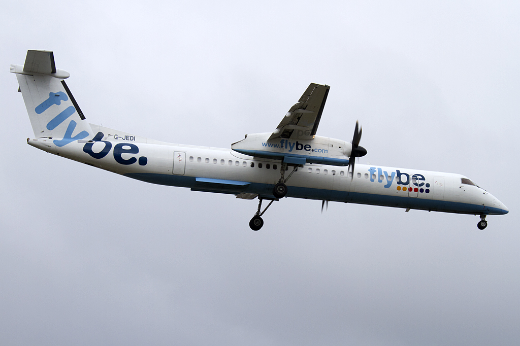 Flybe, G-JEDI, Bombardier, Dash 8 402Q, 02.01.2011, GVA, Geneve, Switzerland 



