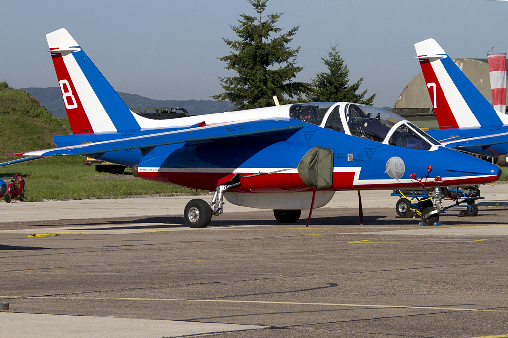 France - Air Force, E158 (F-TERF), Dassault-Dornier, Alpha-Jet E, 03.07.2011, LFSX, Luxeuil, France


