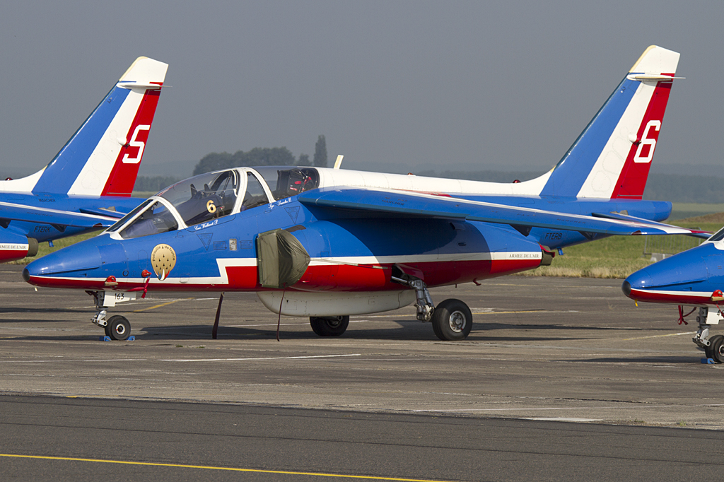 France - Air Force, E163 (F-TERB), Dassault-Dornier, Alpha-Jet E, 26.06.2010, LFQI, Cambrai-Epinoy, France


