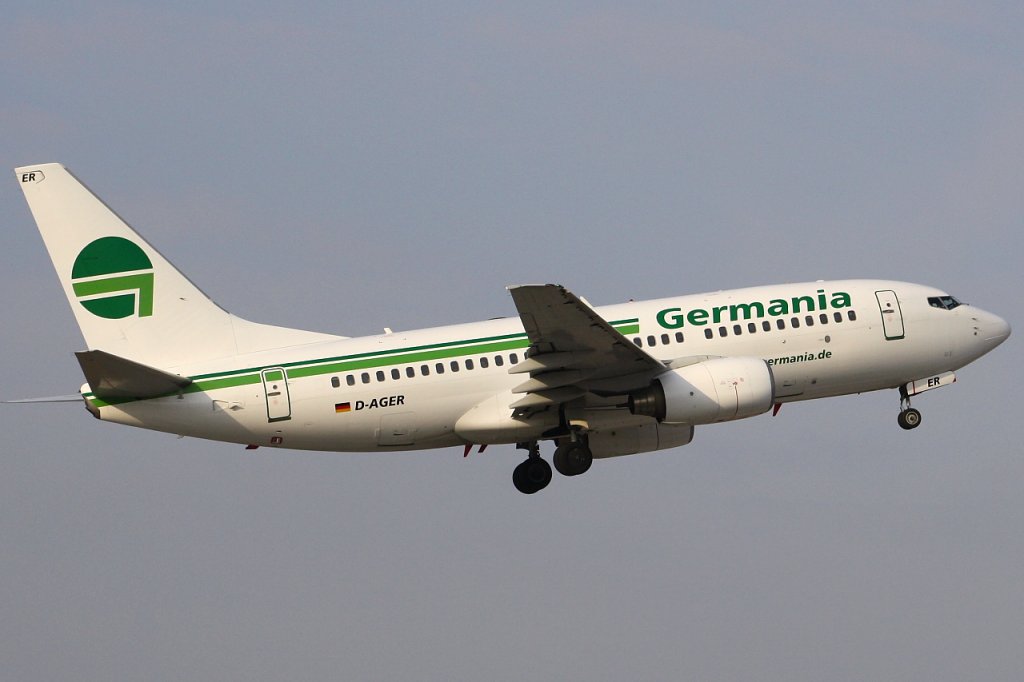 Germania 
Boeing 737-75B 
D-AGER 
STR Stuttgart [Echterdingen], Germany
12.02.11