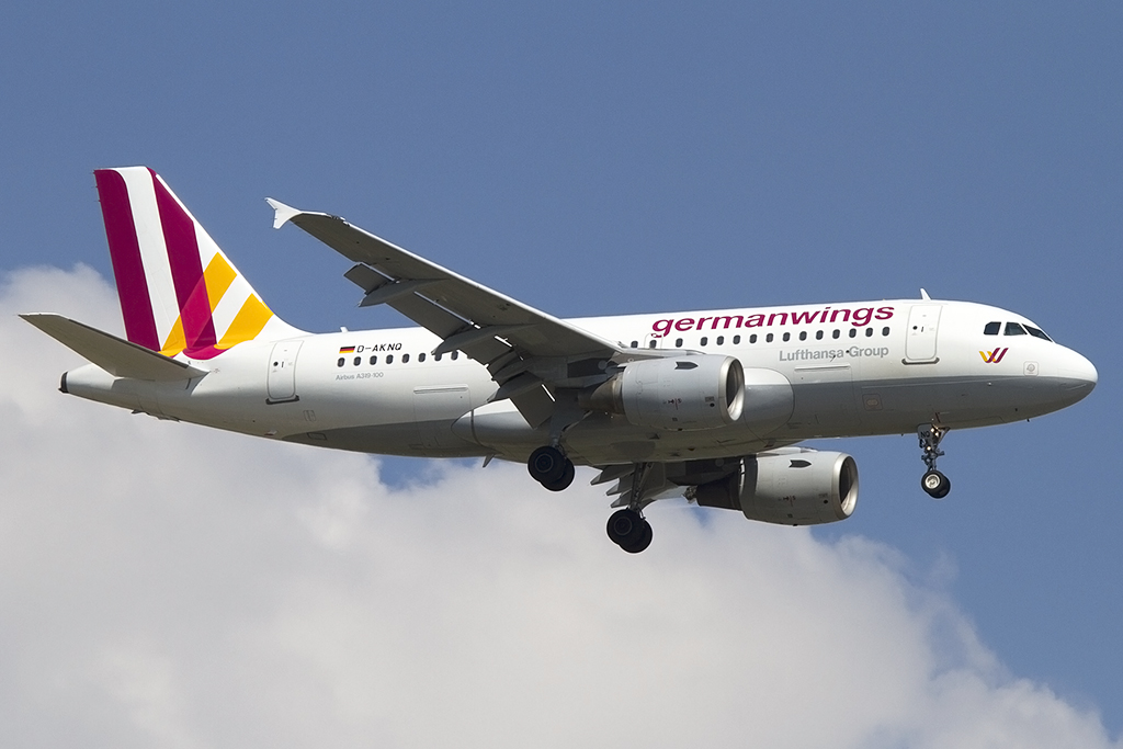 Germanwings, D-AKNQ, Airbus, A319-112, 04.05.2013, BCN, Barcelona, Spain 



