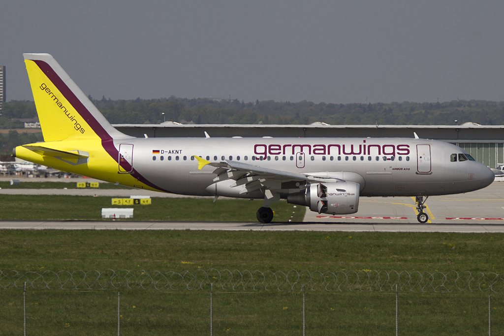 Germanwings, D-AKNT, Airbus, A319-112, 19.04.2011, STR, Stuttgart, Germany 





