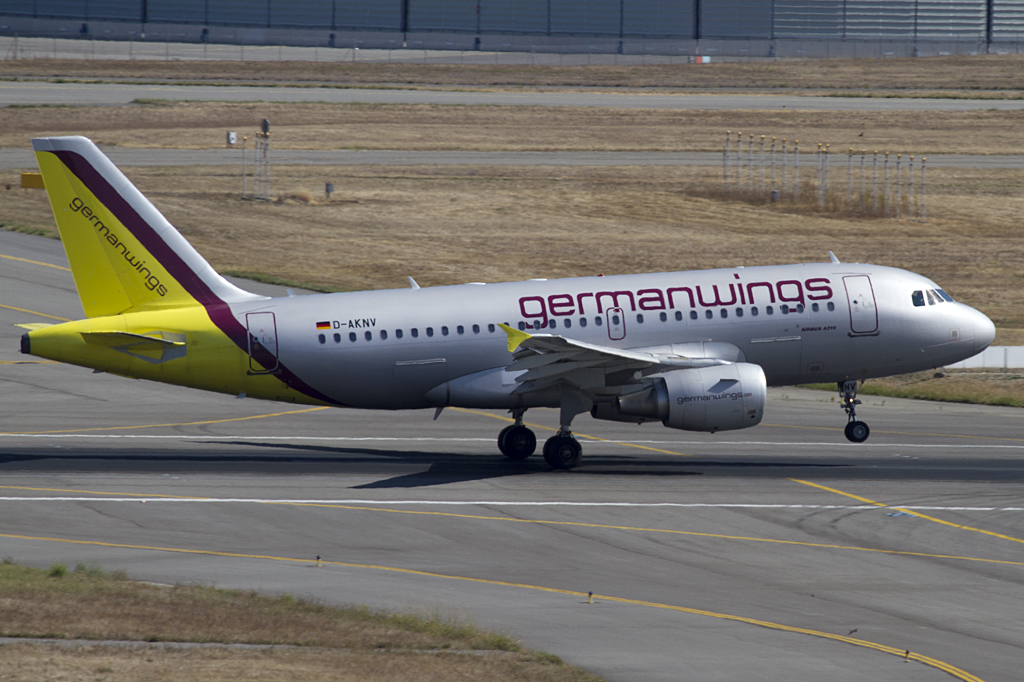Germanwings, D-AKNV, Airbus, A319-112, 20.09.2010, TLS, Toulouse, France 



