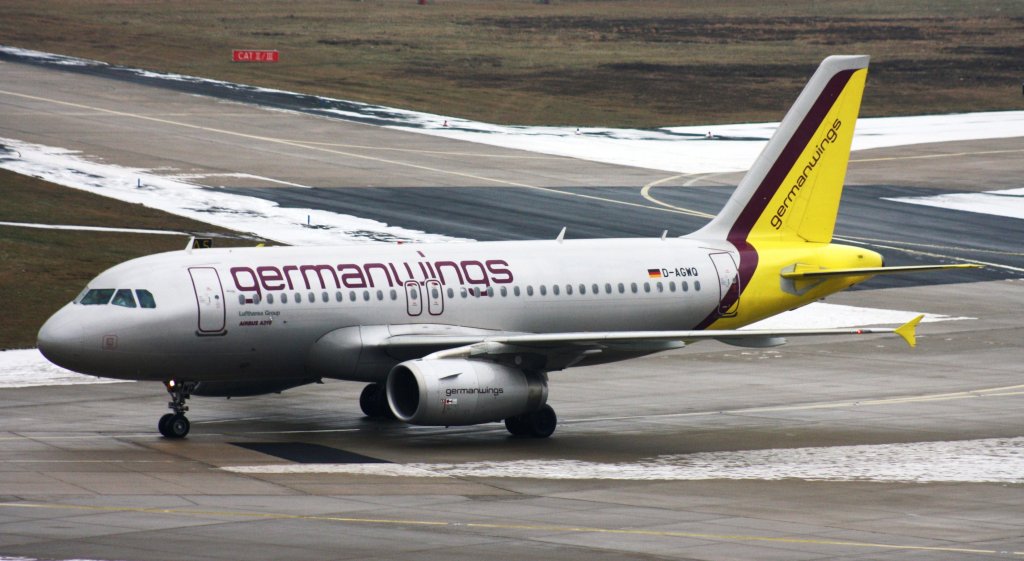 Germanwings,D-AGWQ,(c/n4256),Airbus A319-132,14.01.2013,CGN-EDDK,Kln-Bonn,Germany