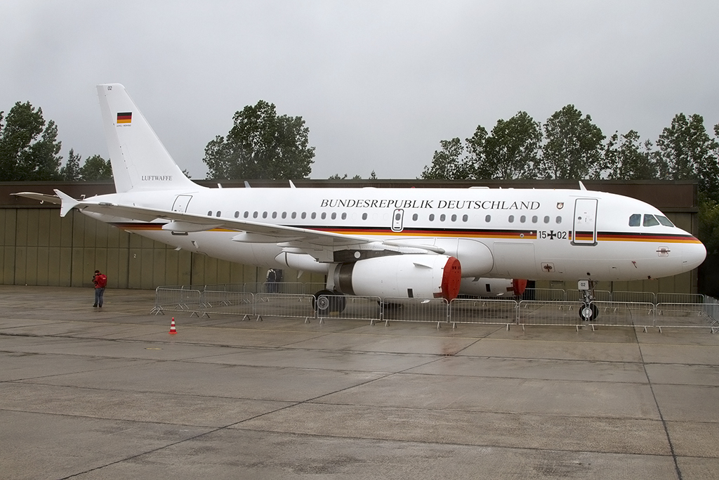 Germany - Air Force, 15+02, Airbus, A319-133CJ, 28.06.2013, ETNT, Wittmundhafen, Germany 




