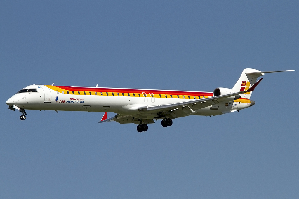 Iberia -Air Nostrum , EC-LPN, Bombardier, CRJ-1000, 06.05.2013, TLS, Toulouse, France 




