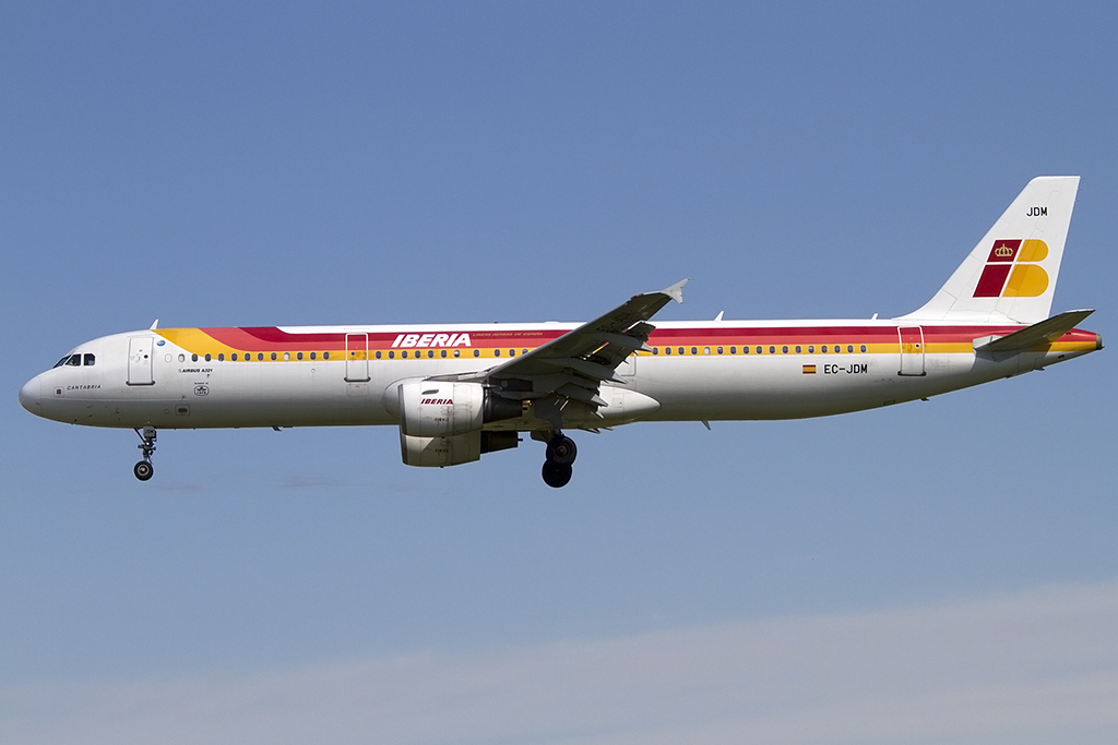 Iberia, EC-JDM, Airbus, A321-211, 01.05.2013, BCN, Barcelona, Spain 


