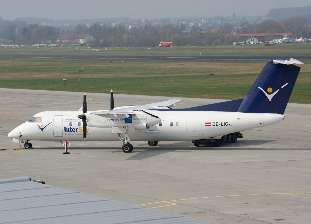 InterSky, OE-LIC, Bombardier DHC Dash 8Q-300, 2009.04.05, FDH, Friedrichshafen, Germany