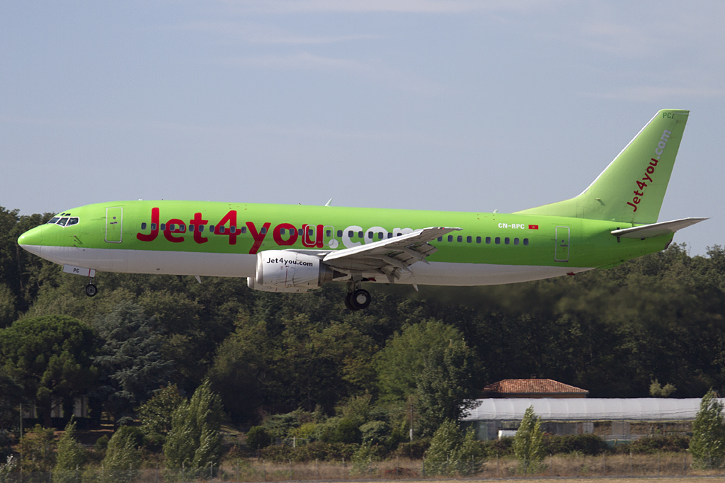 Jet4you, CN-RPC, Boeing, B737-4K5, 20.09.2010, TLS, Toulouse, France



