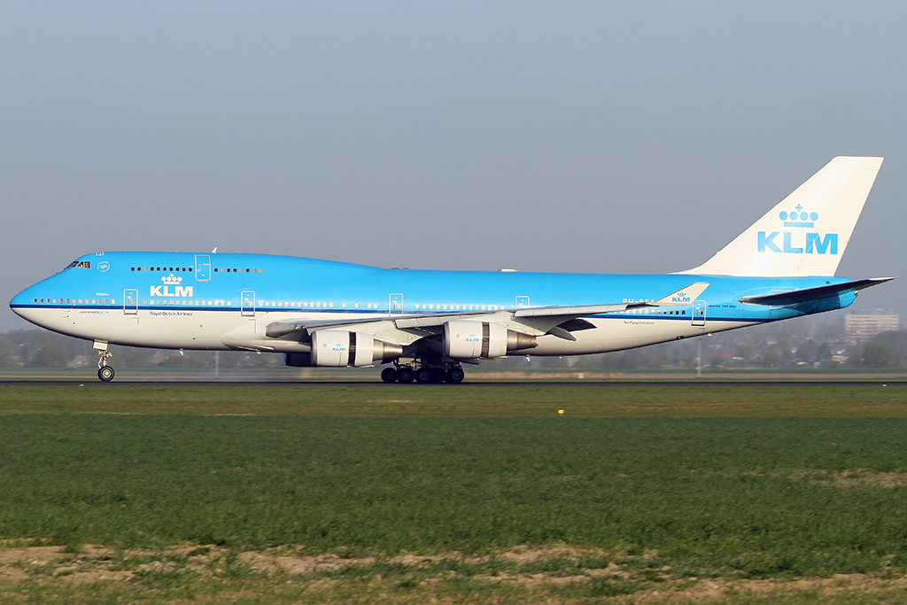 KLM Boeing 747 400 in AMS am 05.05.2013