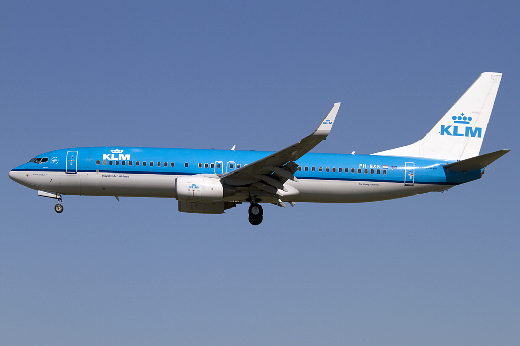 KLM, PH-BXN, Boeing, B737-8K2, 19.09.2010, BCN, Barcelona, Spain 



