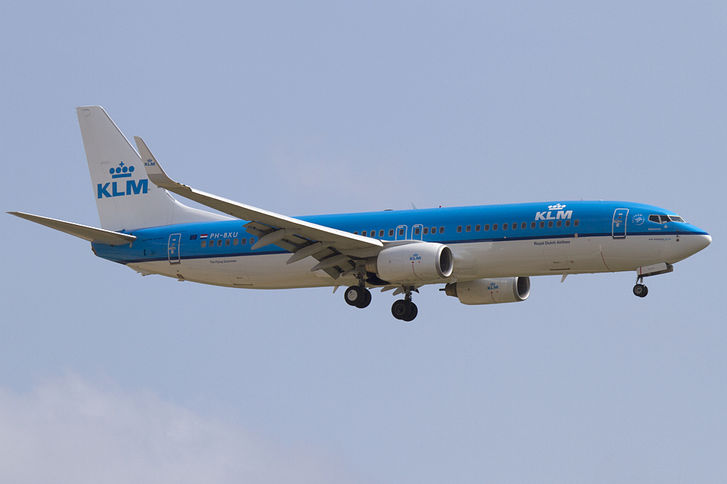 KLM, PH-BXU, Boeing, B737-8BK, 06.09.2010, BCN, Barcelona, Spain 




