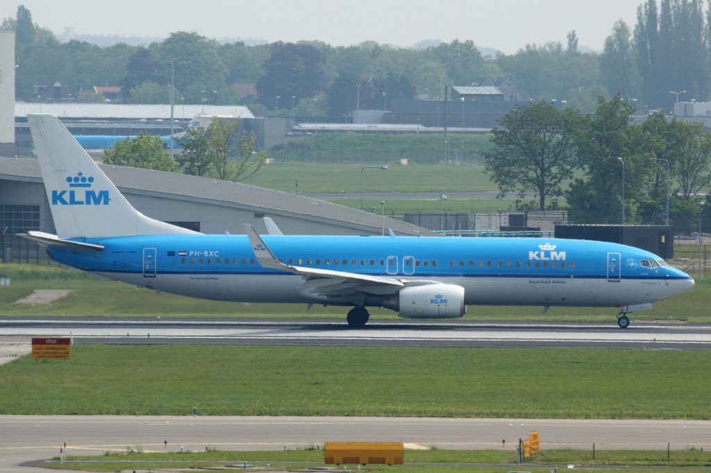 KLM Royal Dutch Airlines, PH-BXC  Korhoen - Grouse , Boeing, 737-800 wl, 25.05.2012, AMS-EHAM, Amsterdam (Schiphol), Niederlande 