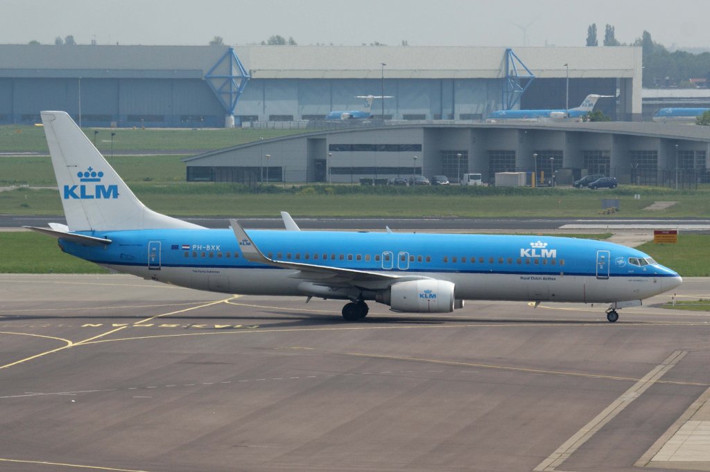 KLM Royal Dutch Airlines, PH-BXK  Gierzwaluw - Swift , Boeing, 737-800 wl, 25.05.2012, AMS-EHAM, Amsterdam (Schiphol), Niederlande 