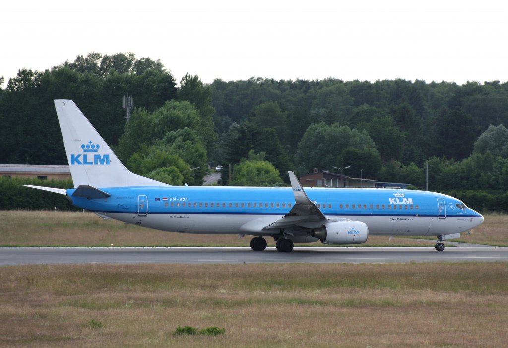 KLM Royal Dutch Airlines,PH-BXI,(c/n30358),Boeing 737-8K2(WL),03.07.2012,HAM-EDDH,Hamburg,Germany