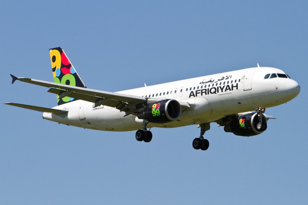 Landung A320/Afriqiyah/Schiphol/Amsterdam/AMS/4.06.2010