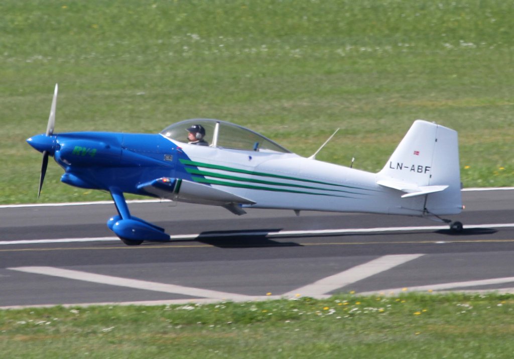 LN-ABF, Van's Aircraft, RV-4, 24.04.2013, EDNY-FDH, Friedrichshafen, Germany