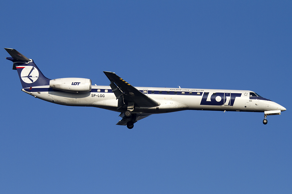 LOT, SP-LGG, Embraer, ERJ-145, 17.02.2011, FRA, Frankfurt, Germany 




