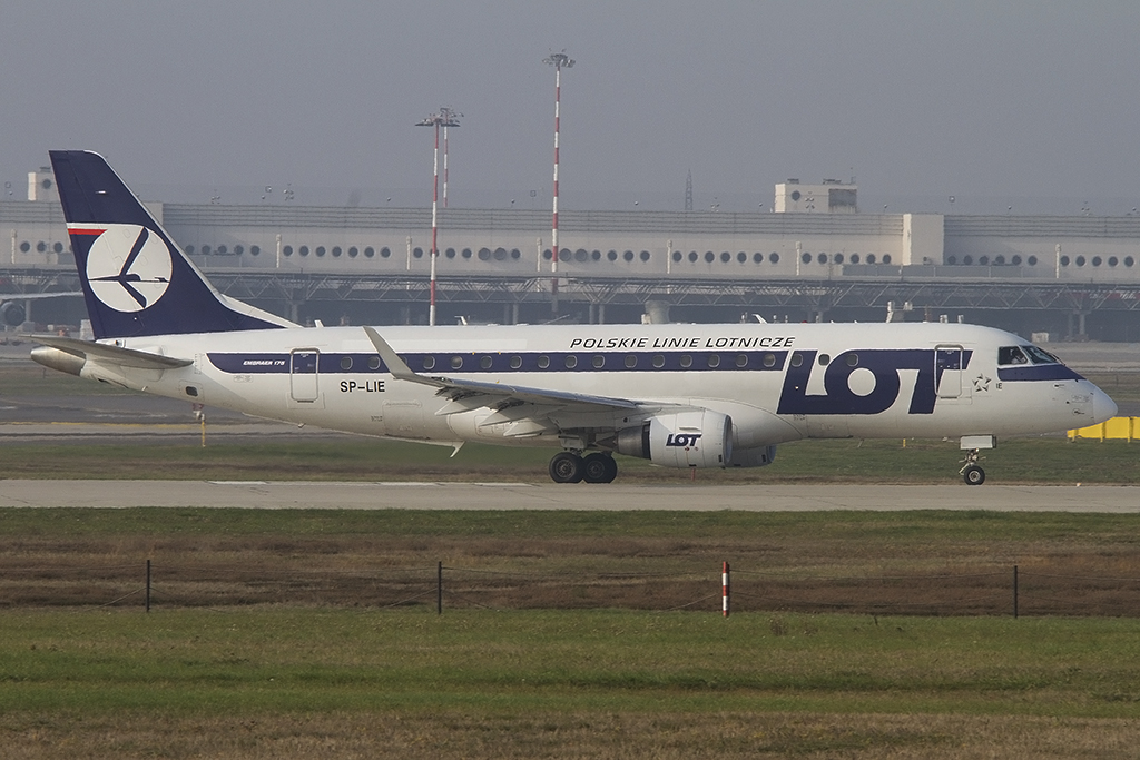 LOT, SP-LIE, Embraer, 175, 16.11.2012, MXP, Mailand-Malpensa, Italy 





