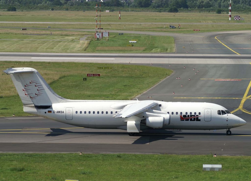LTU / WDL, D-AWBA, BAe 146-300 / Avro RJ-100 , 2006.06.12, DUS, Dsseldorf, Germany
