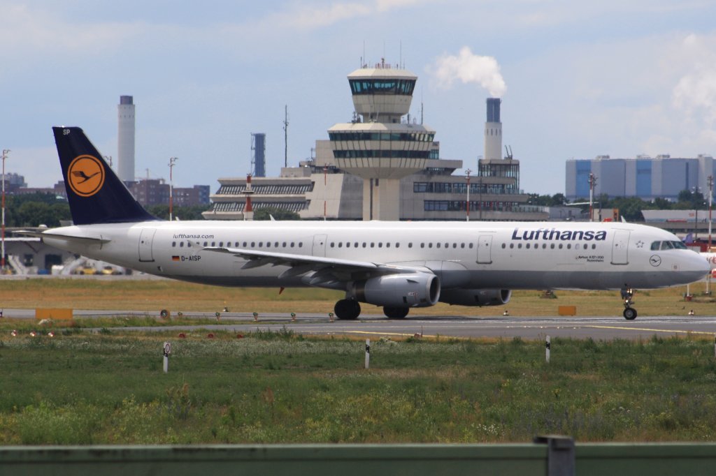 Lufthansa 
Airbus A321-231 
D-AISP 
TXL Berlin [Tegel], Germany
18.06.11