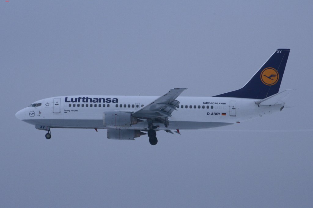 Lufthansa 
Boeing 737-330 
D-ABXY 
Frankfurt am Main
04.01.11