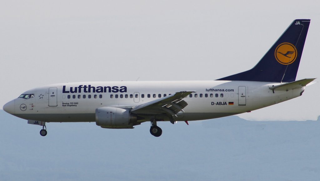 Lufthansa 
Boeing 737-530 
D-ABJA  Bad Segeberg  
STR Stuttgart [Echterdingen], Germany
06.09.10
