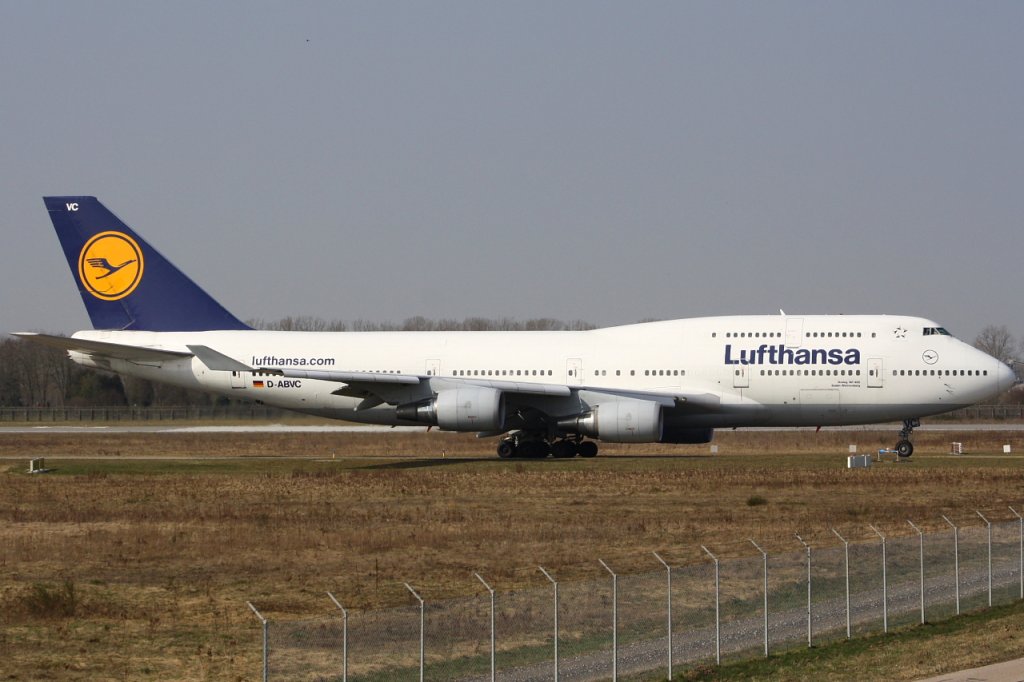 Lufthansa 
Boeing 747-430 
D-ABVC  
FKB Karlsruhe/Baden-Baden, Germany
08.03.11