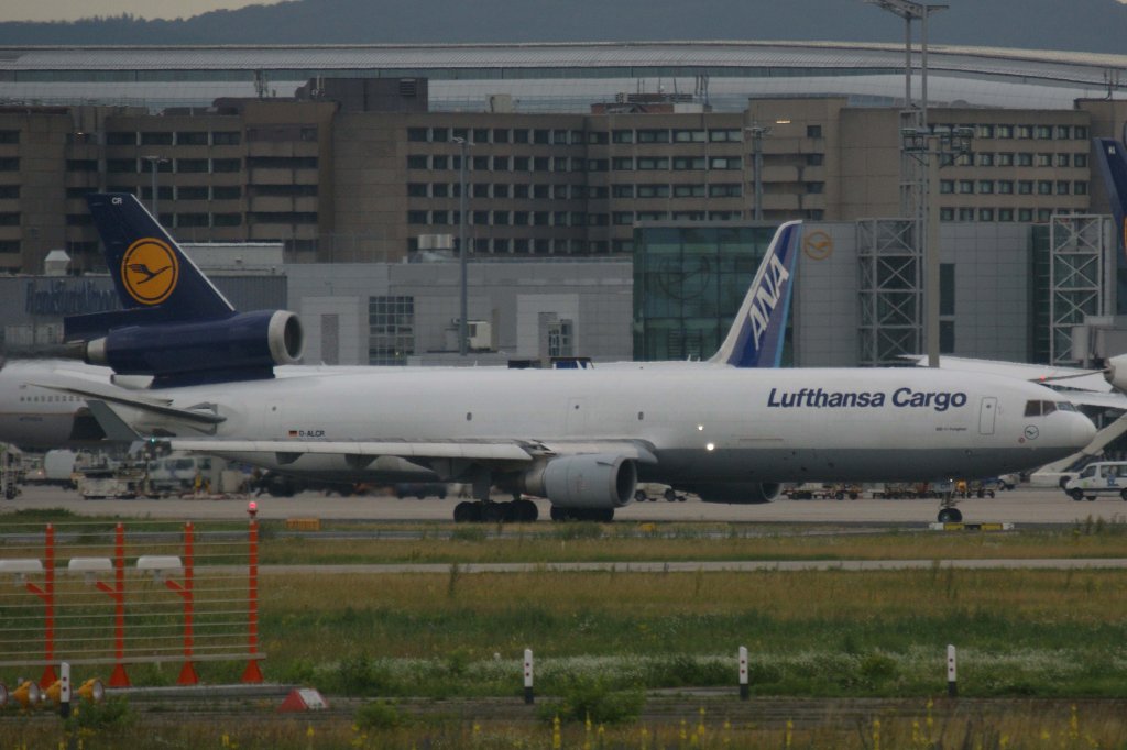 Lufthansa Cargo, D-ALCR, McDonnell-Douglas, MD-11 F, 01.07.2012, FRA-EDDF, Frankfurt, Germany