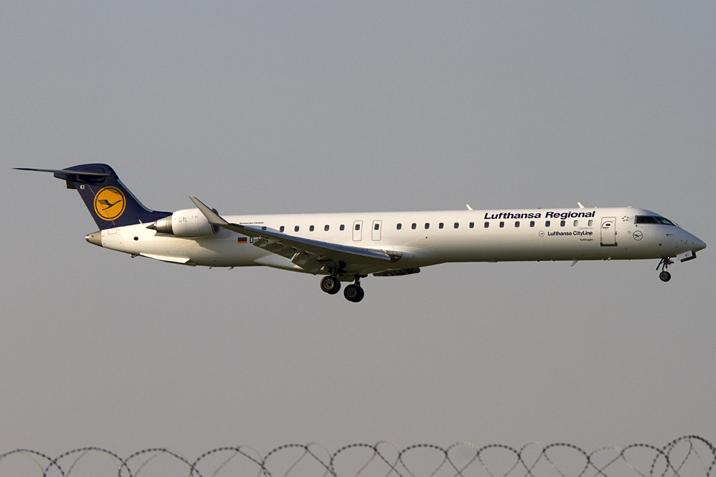 Lufthansa CityLine, D-ACKI, Bombardier, CRJ-900, 28.09.2011, MUC, Mnchen, Germany 




