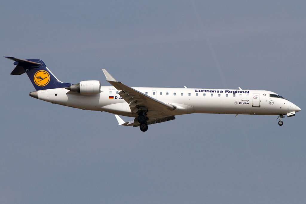Lufthansa - CityLine, D-ACPI, Bombardier, CRJ700, 14.04.2012, FRA, Frankfurt, Germany 



