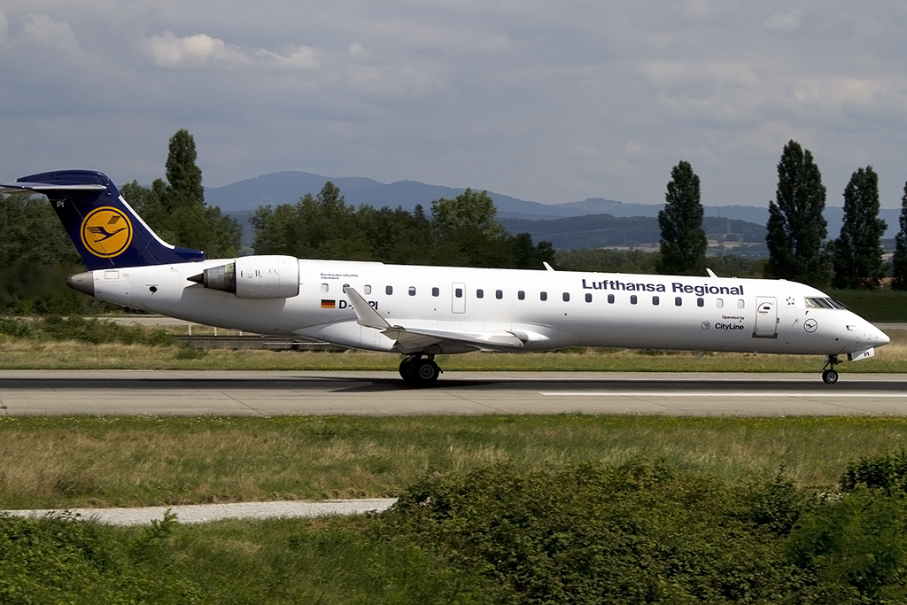 Lufthansa - CityLine, D-ACPI, Bombardier, CRJ700, 14.08.2013, BSL, Basel, Switzerland



