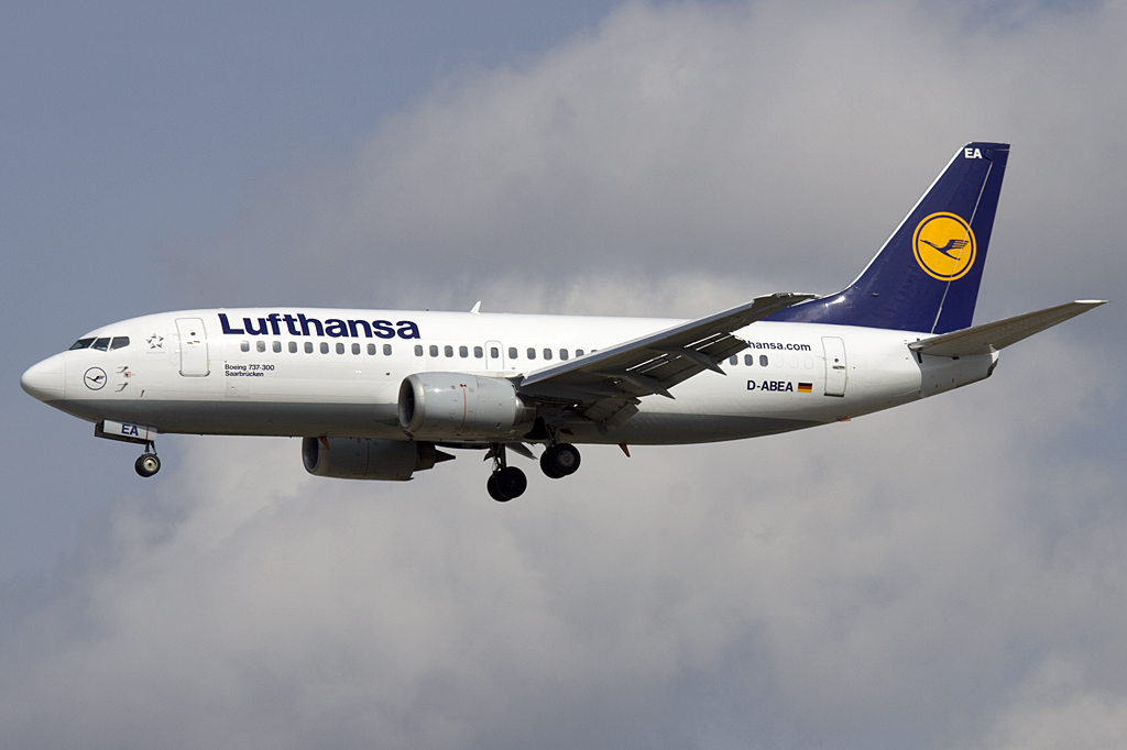 Lufthansa, D-ABEA, Boeing, B737-330, 02.04.2010, FRA, Frankfurt, Germany 


