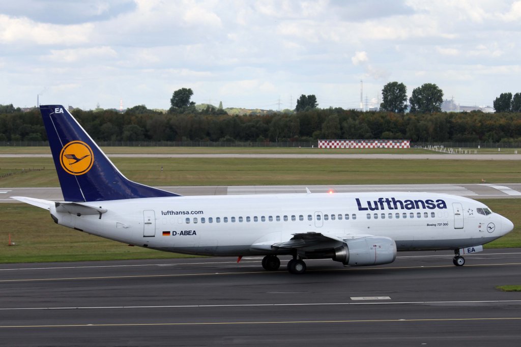Lufthansa, D-ABEA  ohne , Boeing, 737-300, 22.09.2012, DUS-EDDL, Dsseldorf, Germany