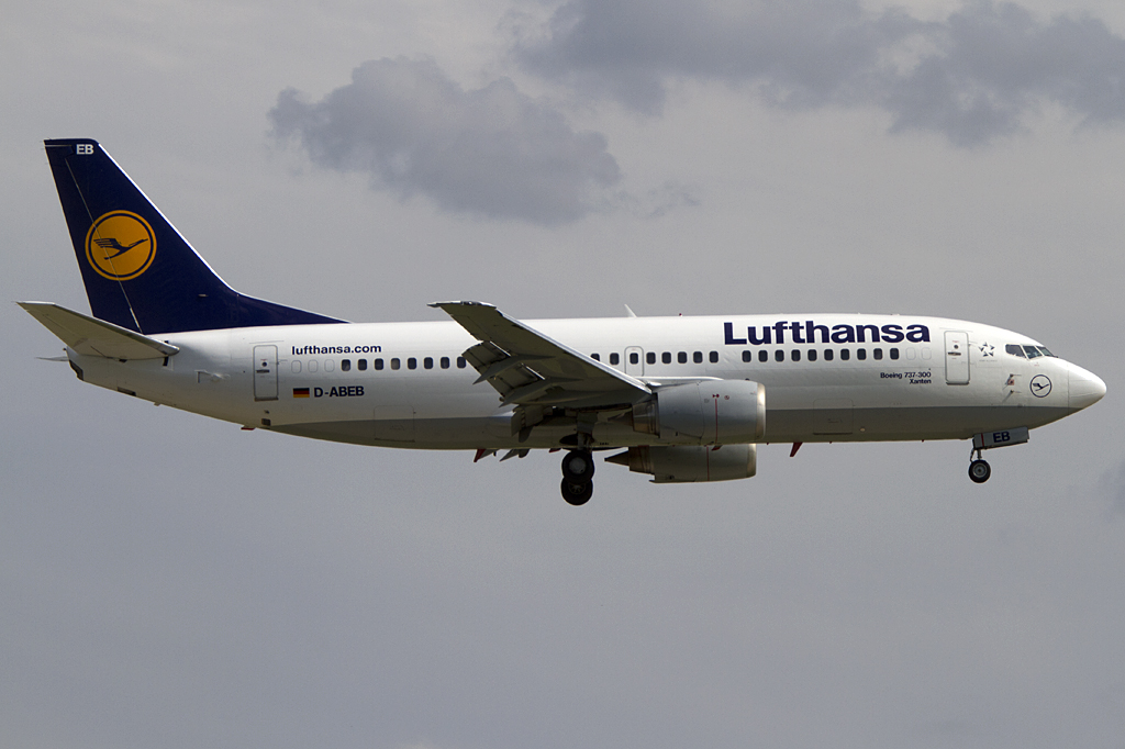 Lufthansa, D-ABEB, Boeing, B737-330, 07.07.2011, DUS, Duesseldorf, Germany


