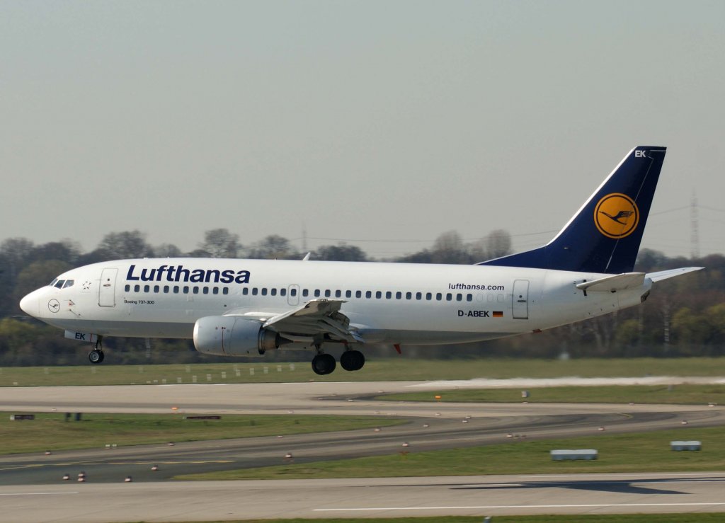 Lufthansa, D-ABEK, Boeing 737-300  ohne Namen  (lufthansa.com), 20.03.2011, DUS-EDDL, Dsseldorf, Germany 

