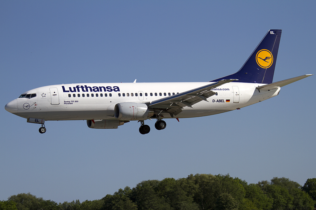 Lufthansa, D-ABEL, Boeing, B737-330, 03.06.2010, HAM, Hamburg, Germany 




