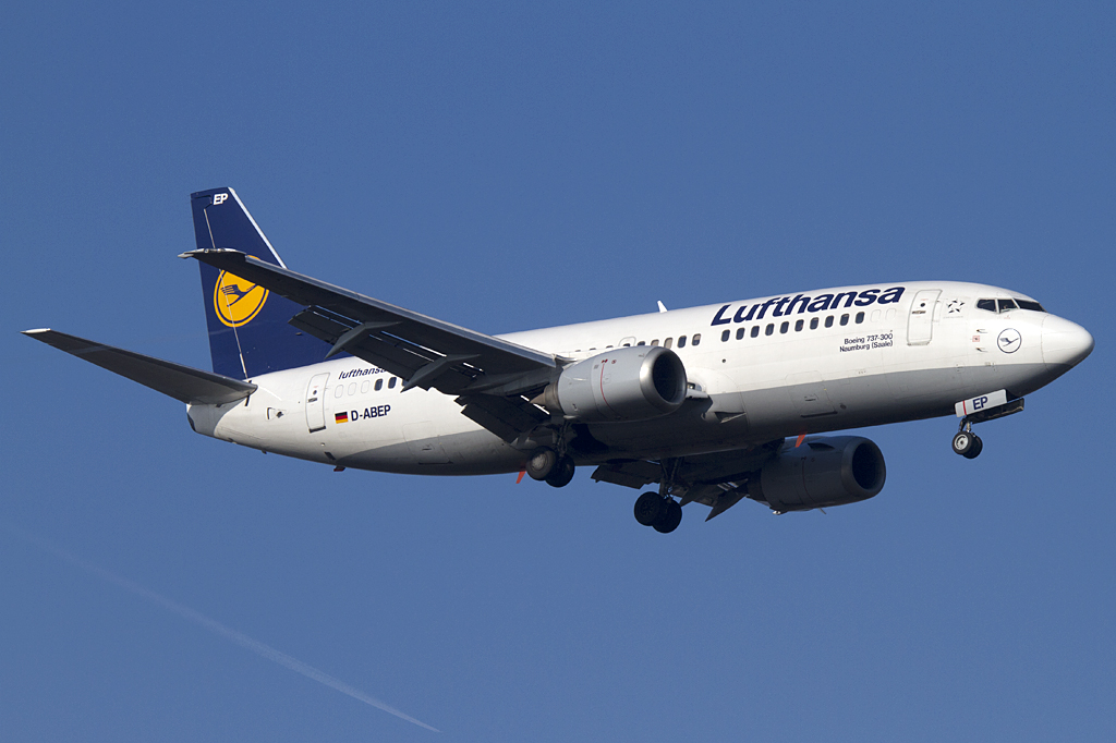 Lufthansa, D-ABEP, Boeing, B737-330, 17.02.2011, FRA, Frankfurt, Germany 





