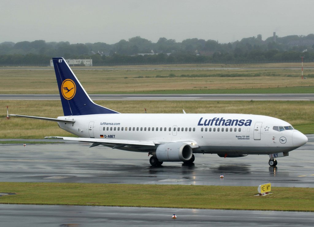 Lufthansa, D-ABET  Gelsenkirchen , Boeing 737-300 (lufthansa.com), 20.06.2011, DUS-EDDL, Dsseldorf, Germany