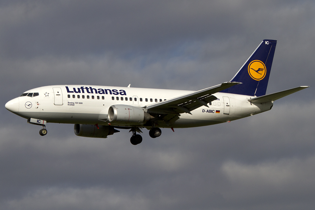 Lufthansa, D-ABIC, Boeing, B737-530, 29.10.2011, BRU, Brssel, Belgium 





