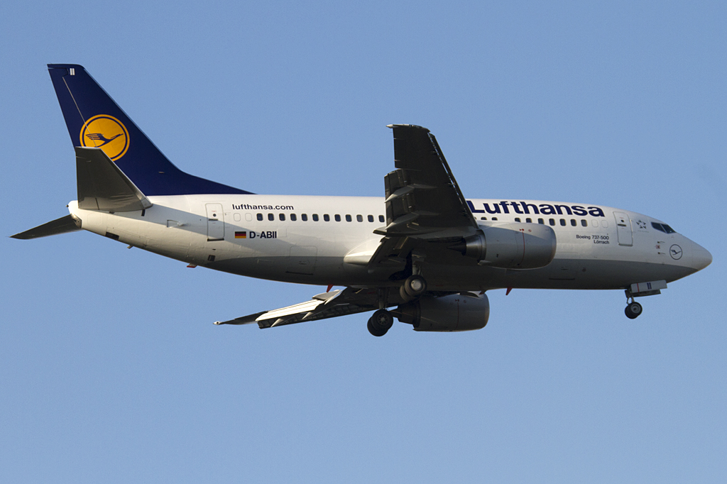 Lufthansa, D-ABII, Boeing, B737-530, 14.10.2010, FRA, Frankfurt, Germany 




