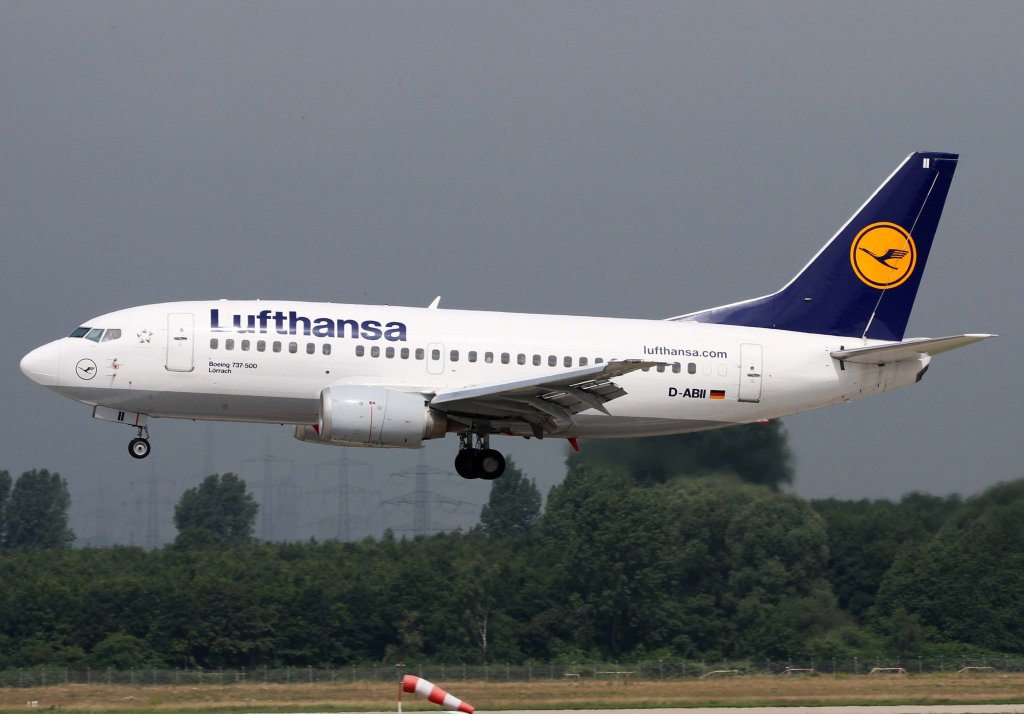 Lufthansa, D-ABII  Lrrach , Boeing, 737-500, 01.07.2013, DUS-EDDL, Dsseldorf, Germany