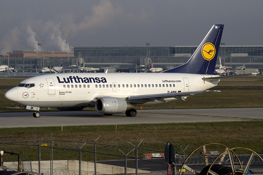 Lufthansa, D-ABIK, Boeing, B737-530, 02.04.2010, FRA, Frankfurt, Germany 
